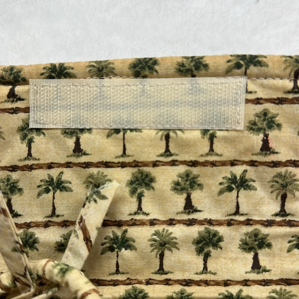 Style-Eyes by Baum Bros. Palm Tree Cotton Crossbody Bag/Wallet